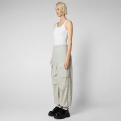 Pantaloni & Gonne^Save The Duck Pantaloni Unisex Tru Beige Chiaro