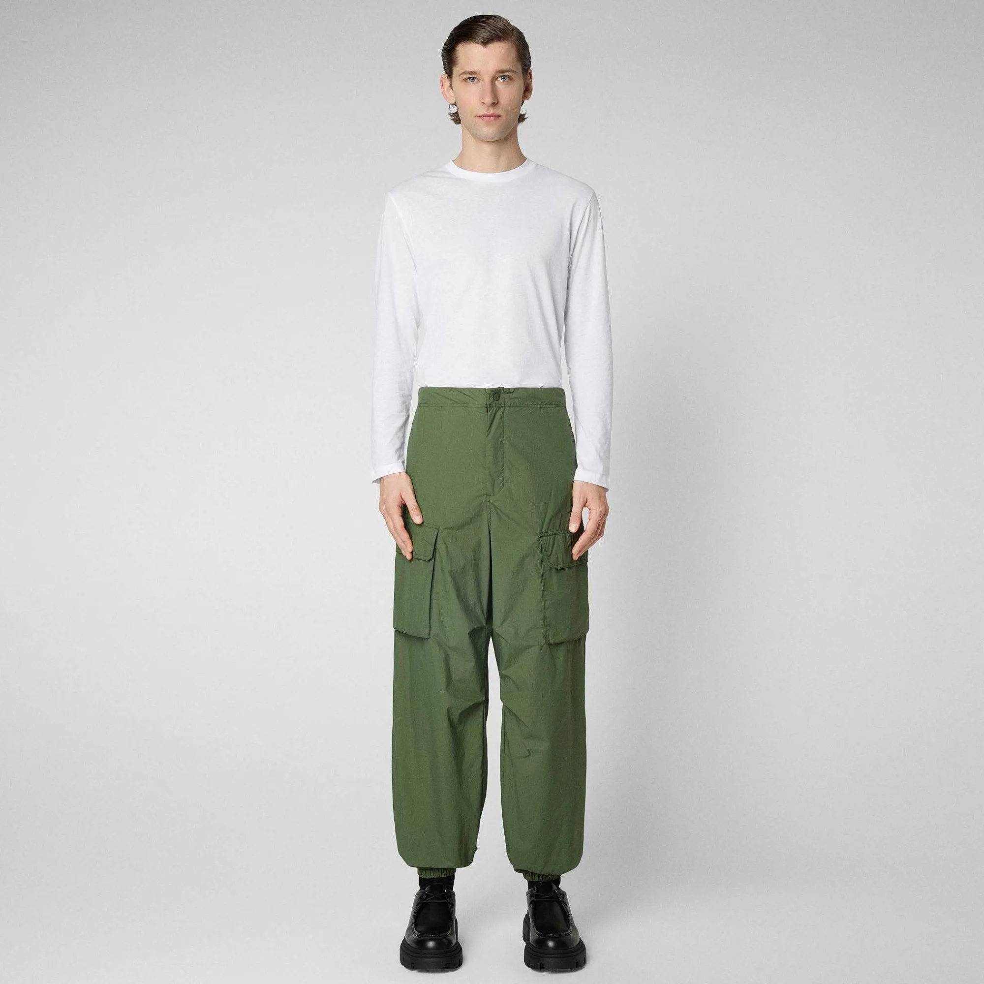 Pantaloni & Gonne^Save The Duck Pantaloni Unisex Tru Verde Oliva