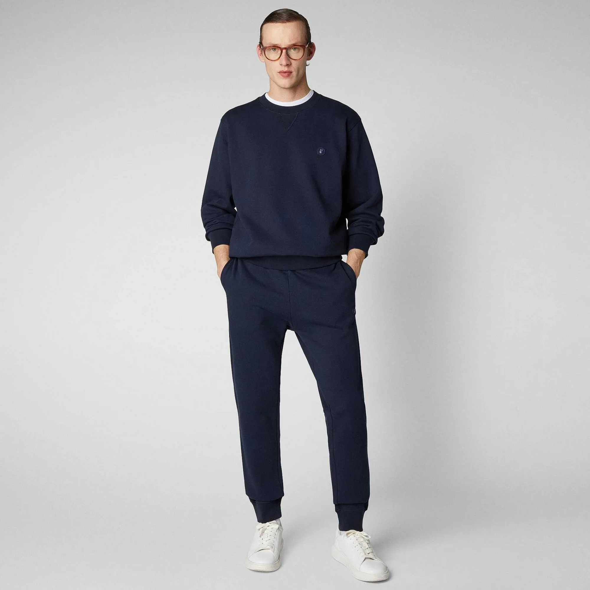 Pantaloni^Save The Duck Pantaloni Uomo Batuy Blu Navy