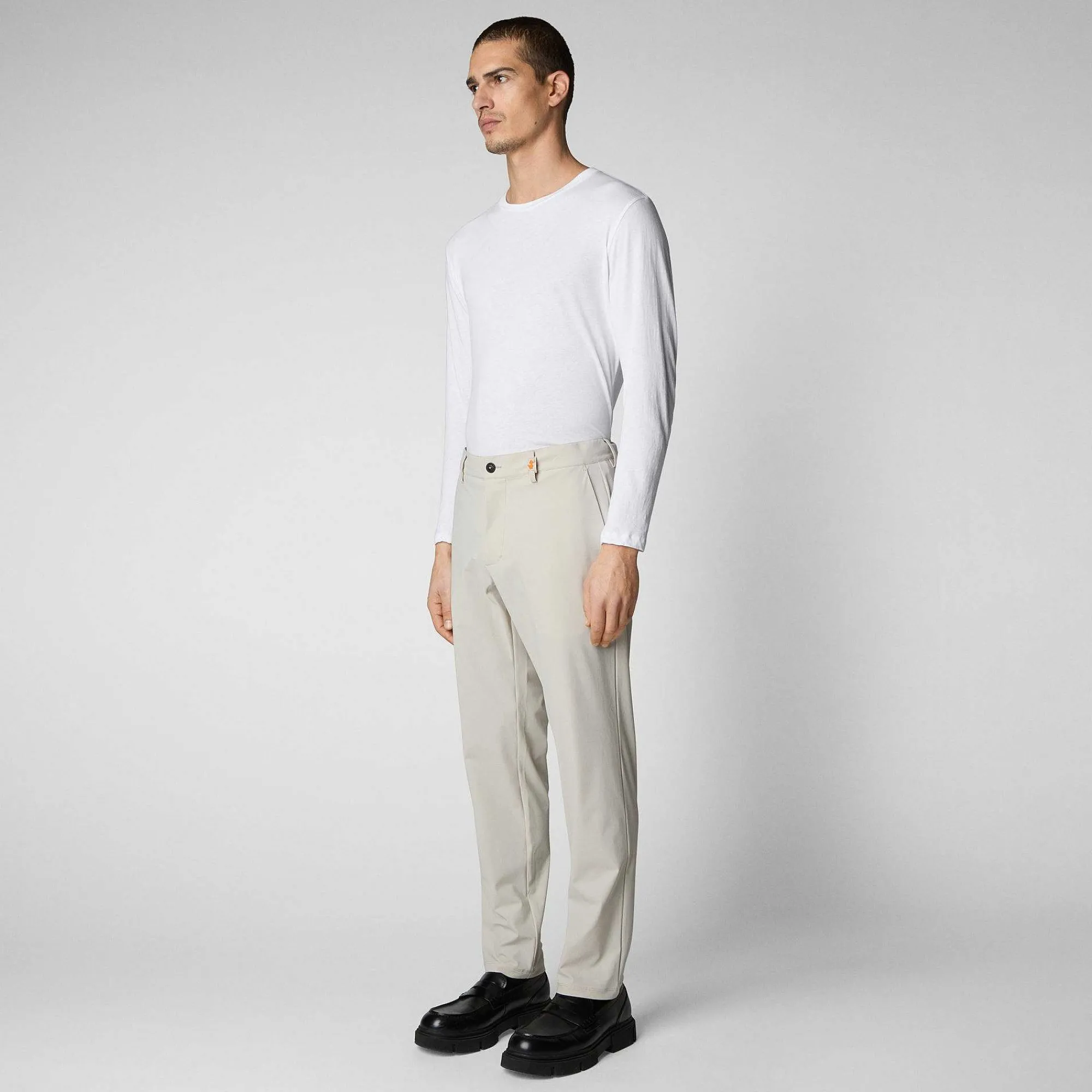 Pantaloni^Save The Duck Pantaloni Uomo Colt Grigio Nebbia