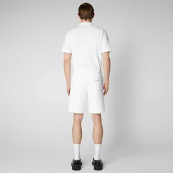 Pantaloni^Save The Duck Pantaloni Uomo Rayun In Bianco