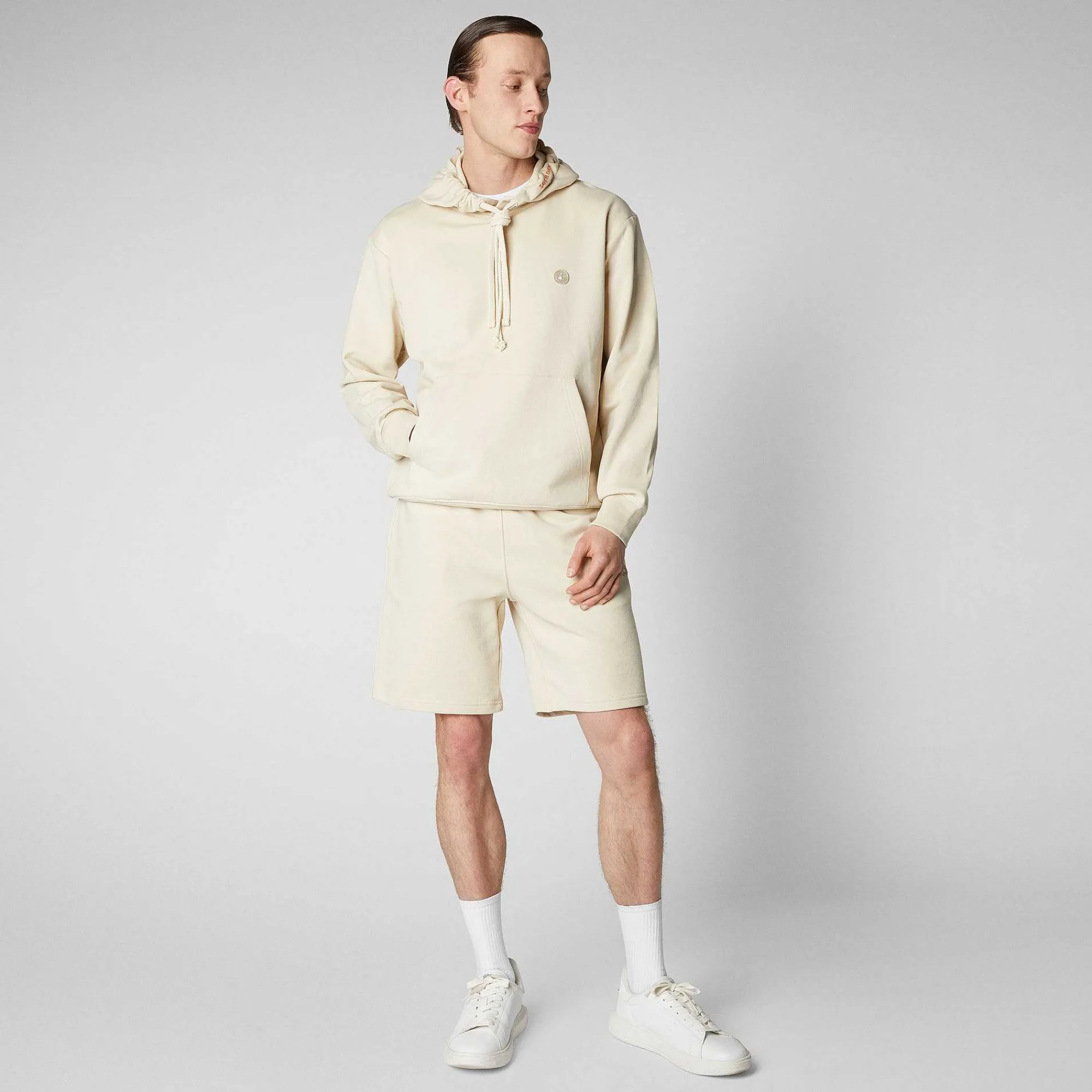 Pantaloni^Save The Duck Pantaloni Uomo Rayun In Beige Crema