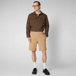 Pantaloni^Save The Duck Pantaloni Uomo Rayun In Beige Biscotto