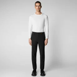 Pantaloni^Save The Duck Pantaloni Uomo Steve Nero