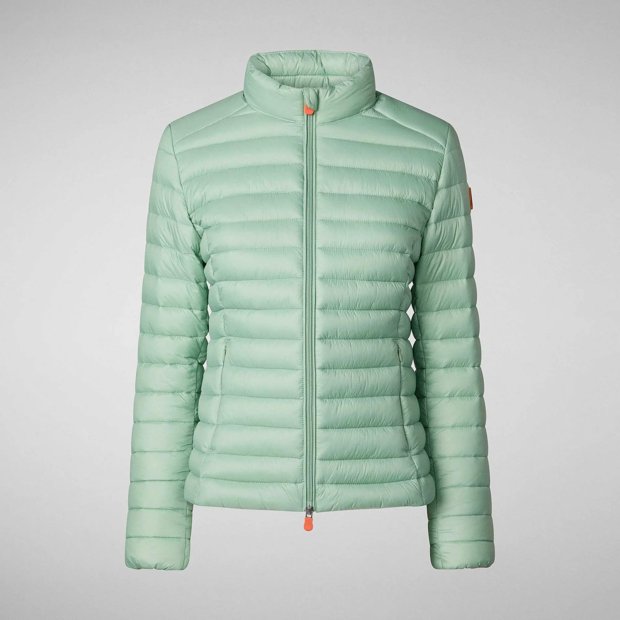Piumini Animal-Free^Save The Duck Piumino Animal Free Donna Carly Verde Menta