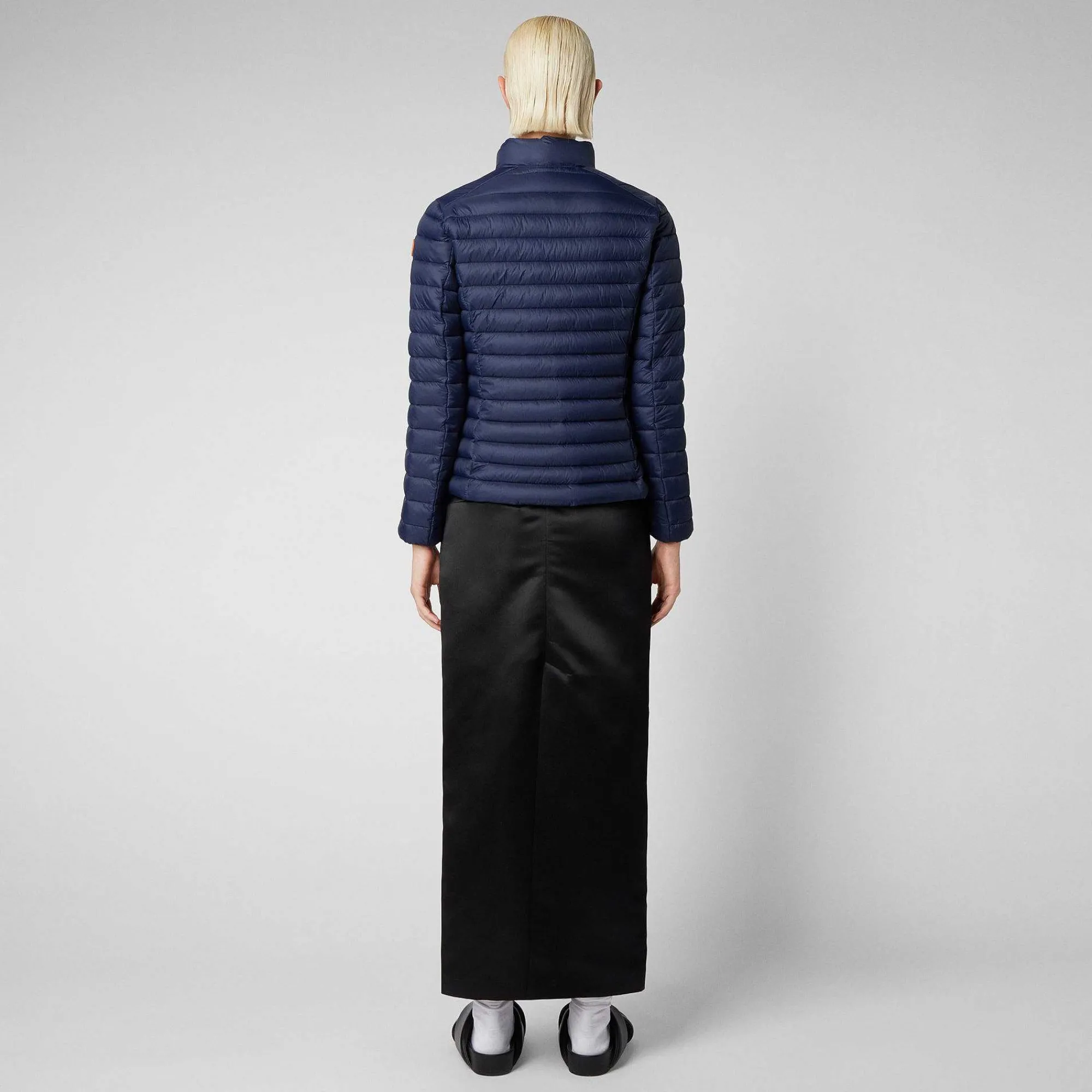 Piumini Animal-Free^Save The Duck Piumino Animal Free Donna Carly Blu Navy
