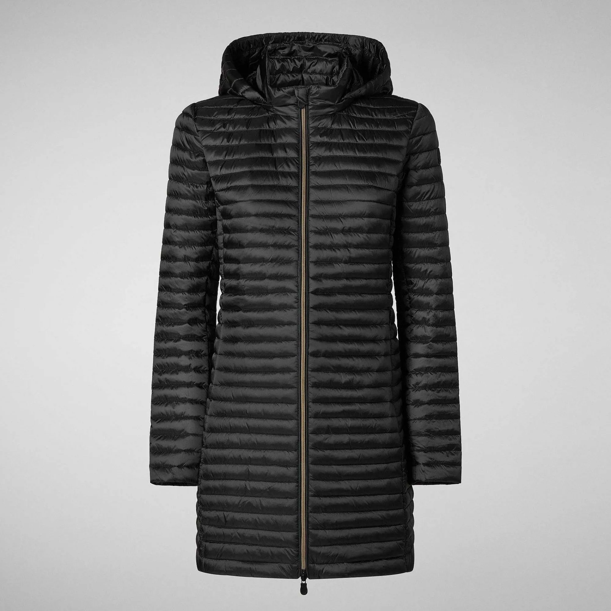 Piumini Animal-Free^Save The Duck Piumino Animal Free Donna Megs Nero