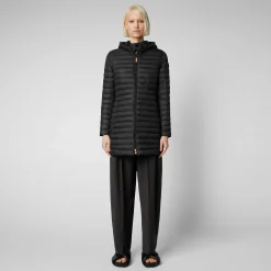 Piumini Animal-Free^Save The Duck Piumino Animal Free Donna Bryanna Nero