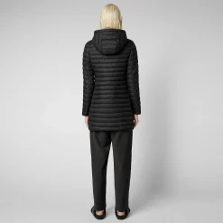 Piumini Animal-Free^Save The Duck Piumino Animal Free Donna Bryanna Nero