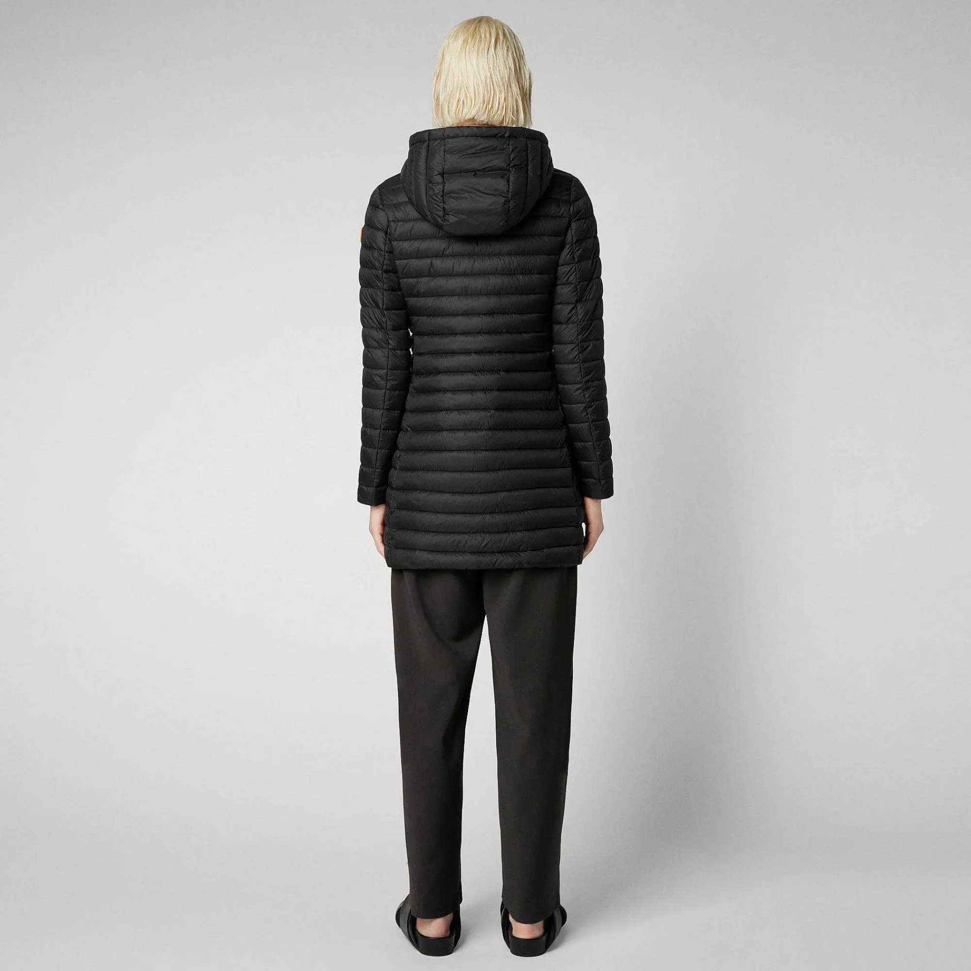 Piumini Animal-Free^Save The Duck Piumino Animal Free Donna Bryanna Nero
