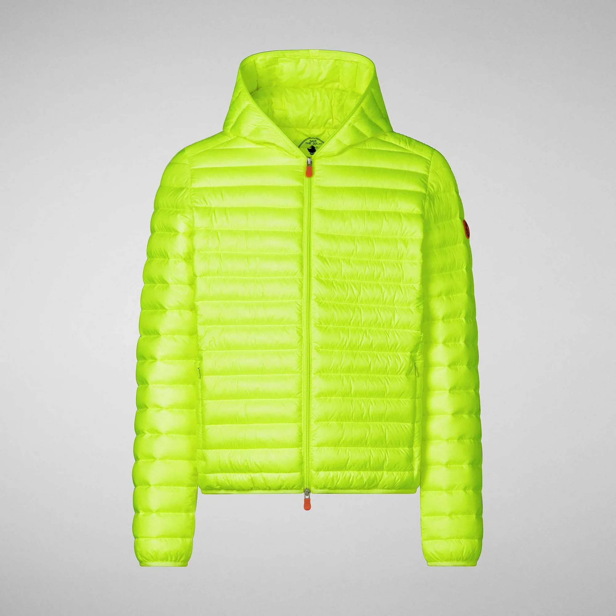 Piumini Animal-Free^Save The Duck Piumino Animal Free Uomo Helios Giallo Fluo