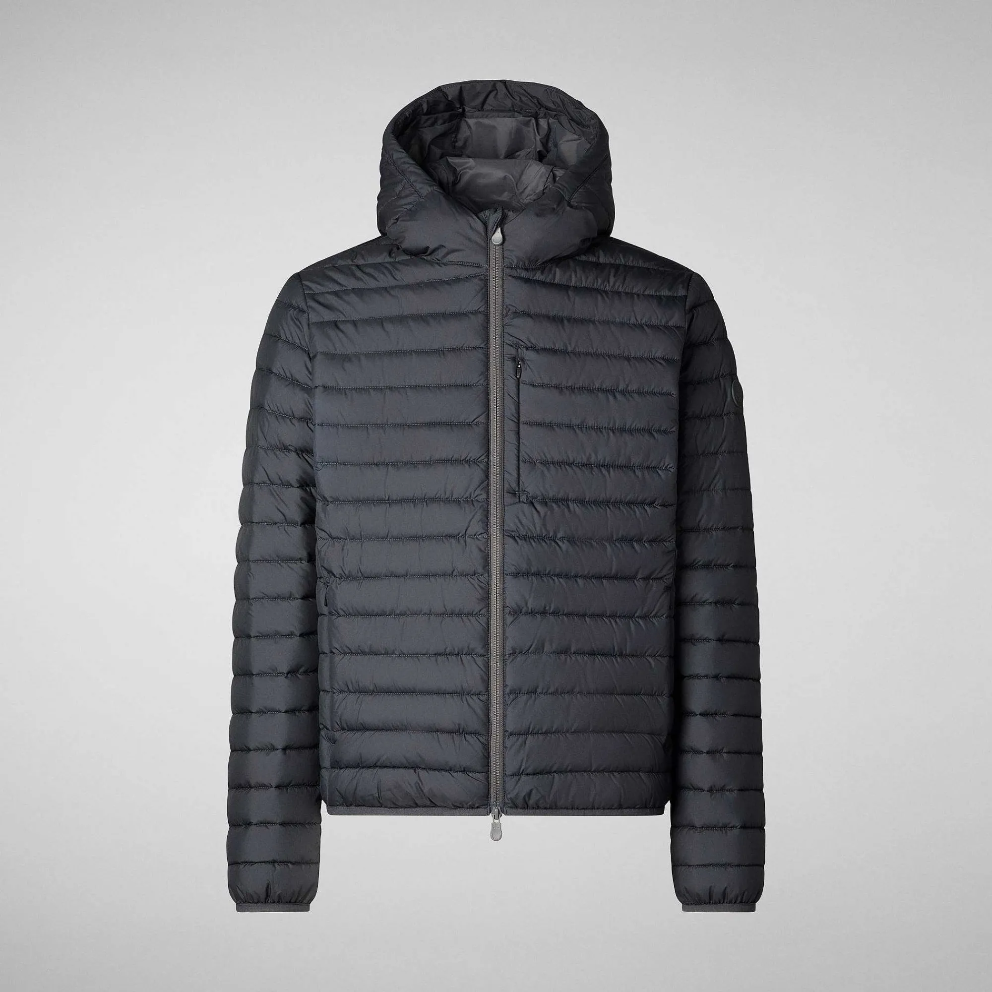 Piumini Animal-Free^Save The Duck Piumino Animal Free Uomo Cael Grigio Tempesta