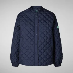 Piumini Animal-Free^Save The Duck Piumino Animal-Free Donna Vesper Blu Navy
