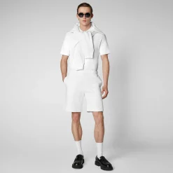 Magliette & Felpe^Save The Duck Polo Uomo Orio Bianco