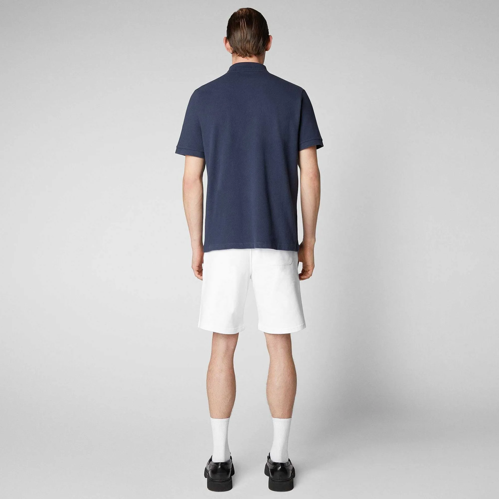 Magliette & Felpe^Save The Duck Polo Uomo Orio In Blu Navy