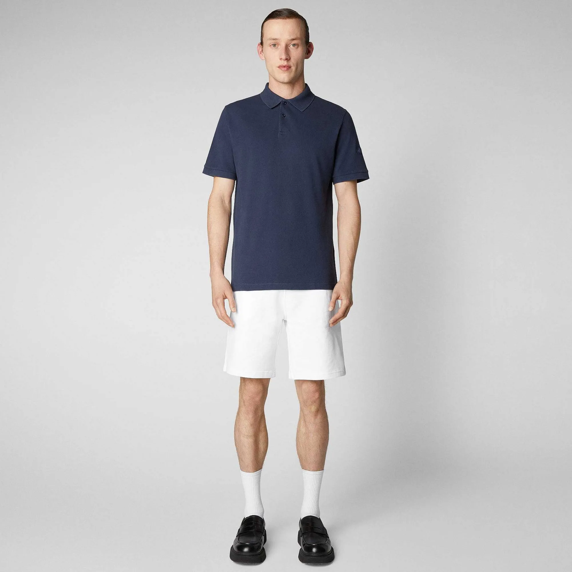 Magliette & Felpe^Save The Duck Polo Uomo Orio In Blu Navy