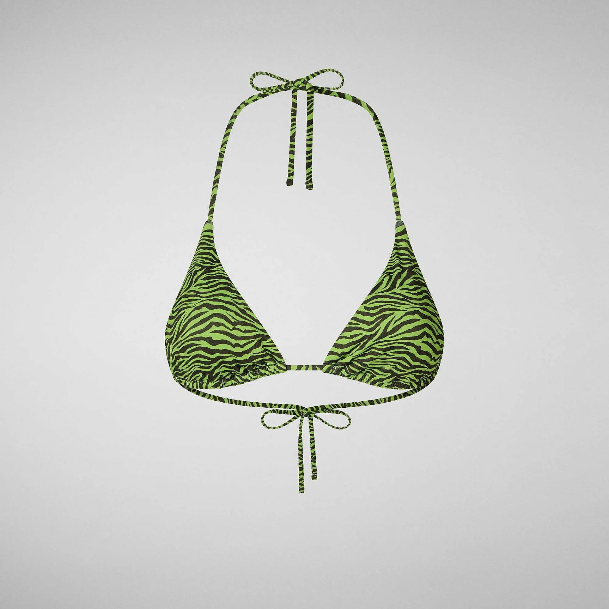 Costumi Da Bagno^Save The Duck Top Bikini A Triangolo Donna Xara Tiger Green