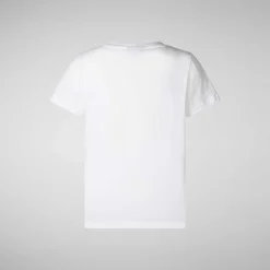 T-Shirt & Felpe^Save The Duck T-Shirt Unisex Boone Bianco
