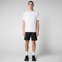 Magliette & Felpe^Save The Duck T-Shirt Uomo Adelmar Bianco