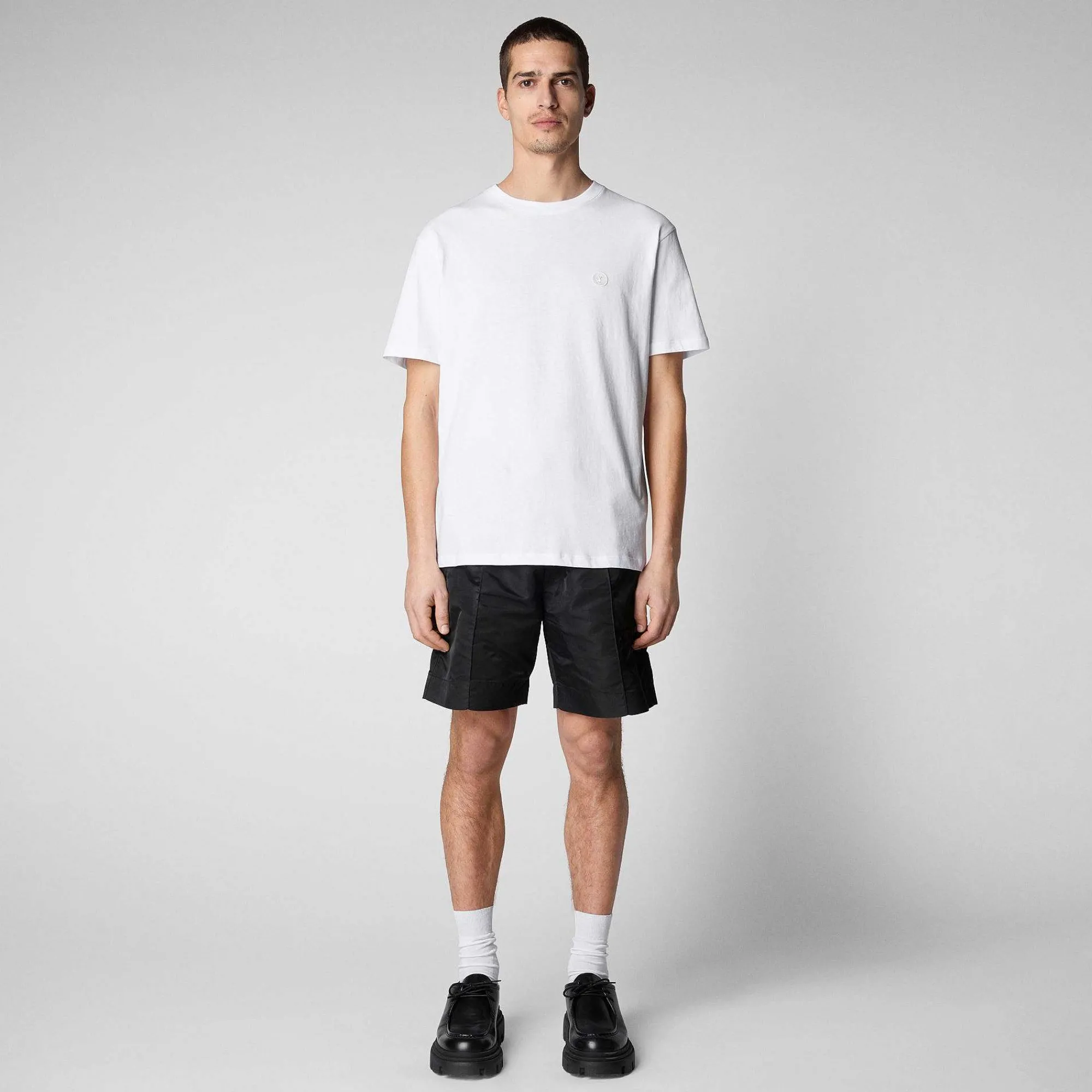 Magliette & Felpe^Save The Duck T-Shirt Uomo Adelmar Bianco