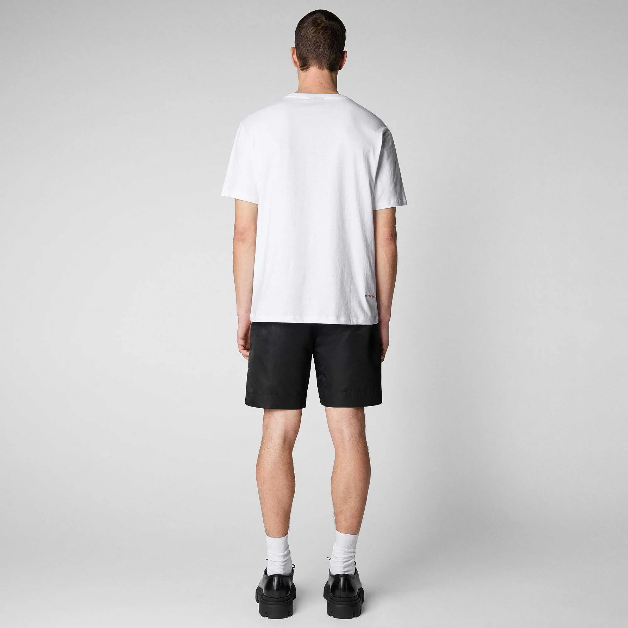 Magliette & Felpe^Save The Duck T-Shirt Uomo Adelmar Bianco