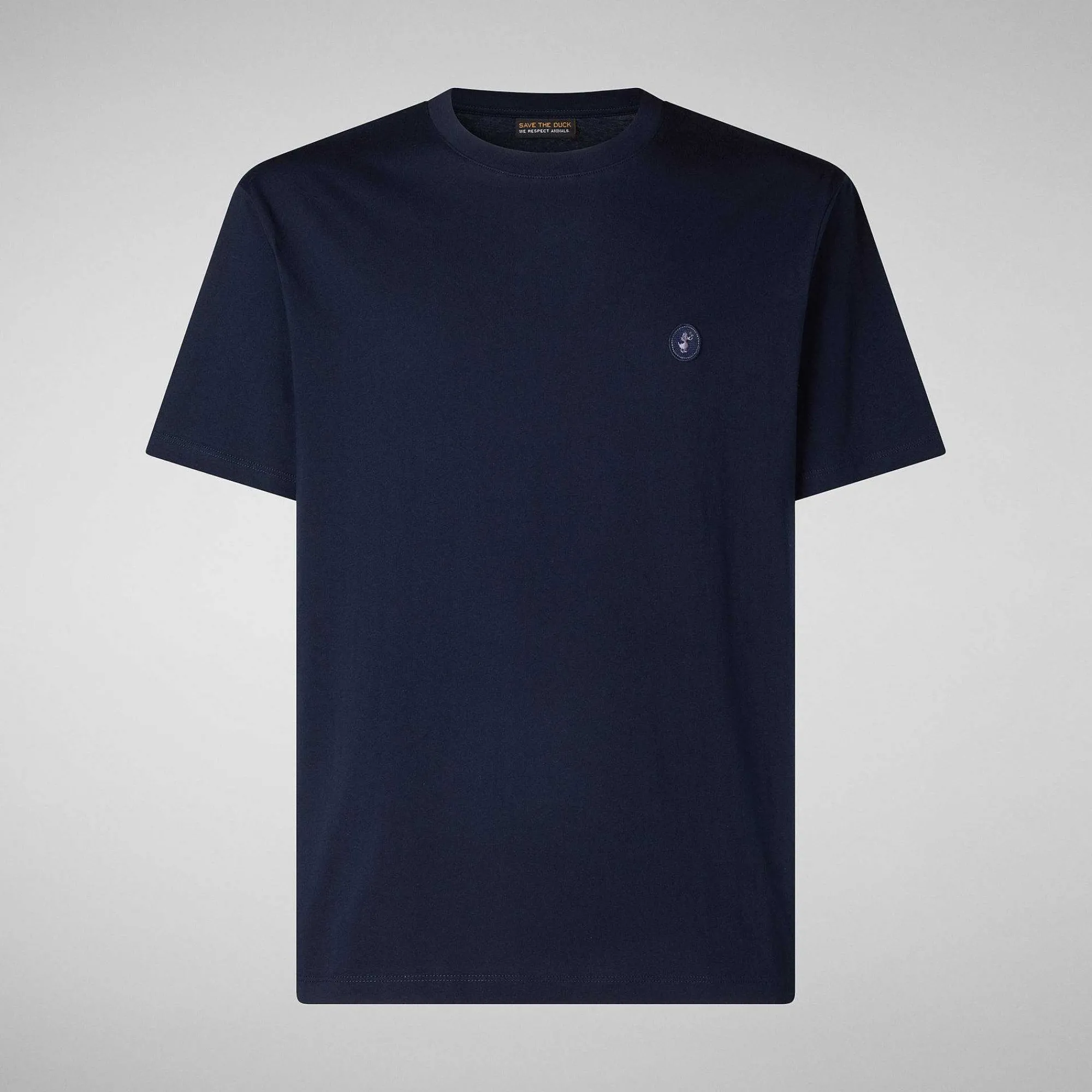 Magliette & Felpe^Save The Duck T-Shirt Uomo Adelmar Blu Navy