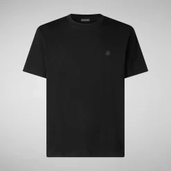 Magliette & Felpe^Save The Duck T-Shirt Uomo Adelmar Nero