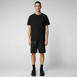 Magliette & Felpe^Save The Duck T-Shirt Uomo Adelmar Nero