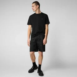 Magliette & Felpe^Save The Duck T-Shirt Uomo Adelmar Nero