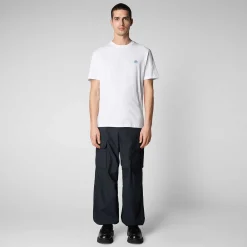 Magliette & Felpe^Save The Duck T-Shirt Uomo Caius Bianco