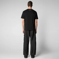 Magliette & Felpe^Save The Duck T-Shirt Uomo Caius Nero