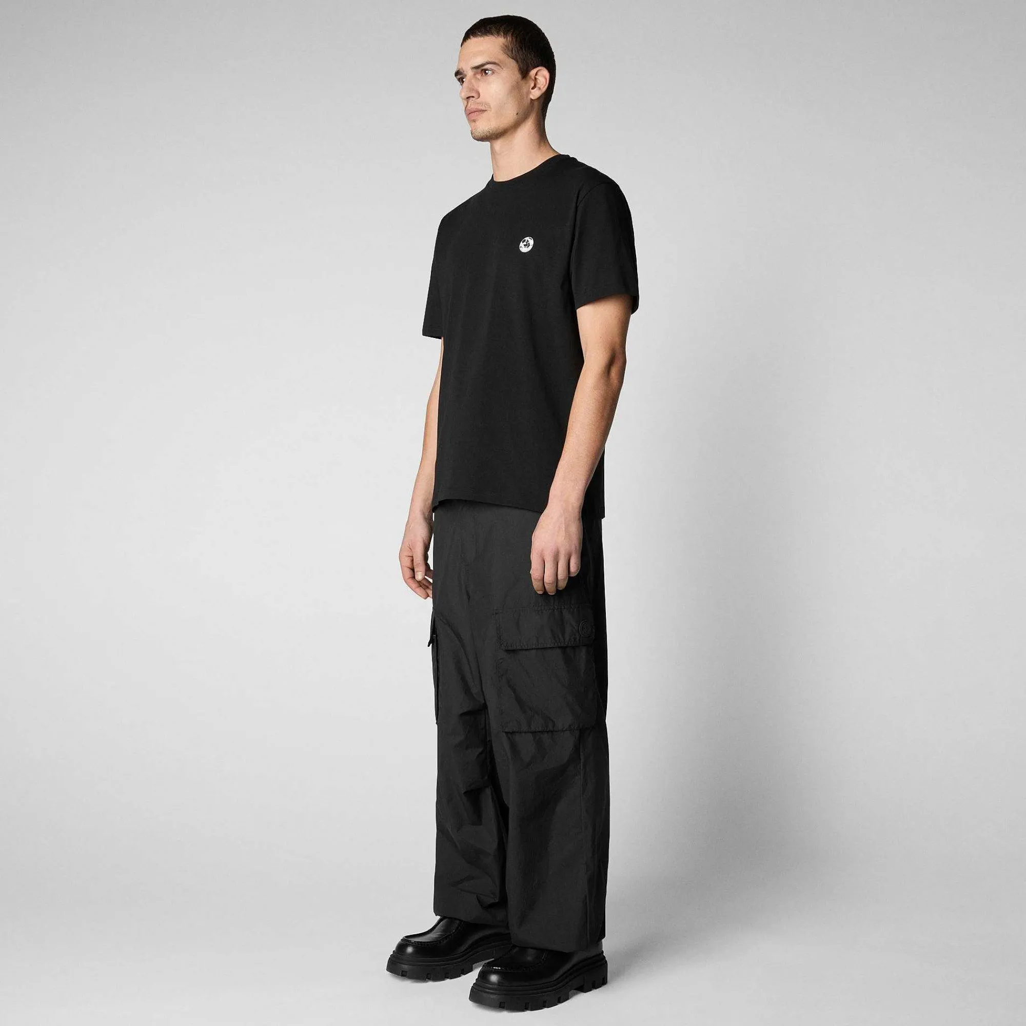 Magliette & Felpe^Save The Duck T-Shirt Uomo Caius Nero