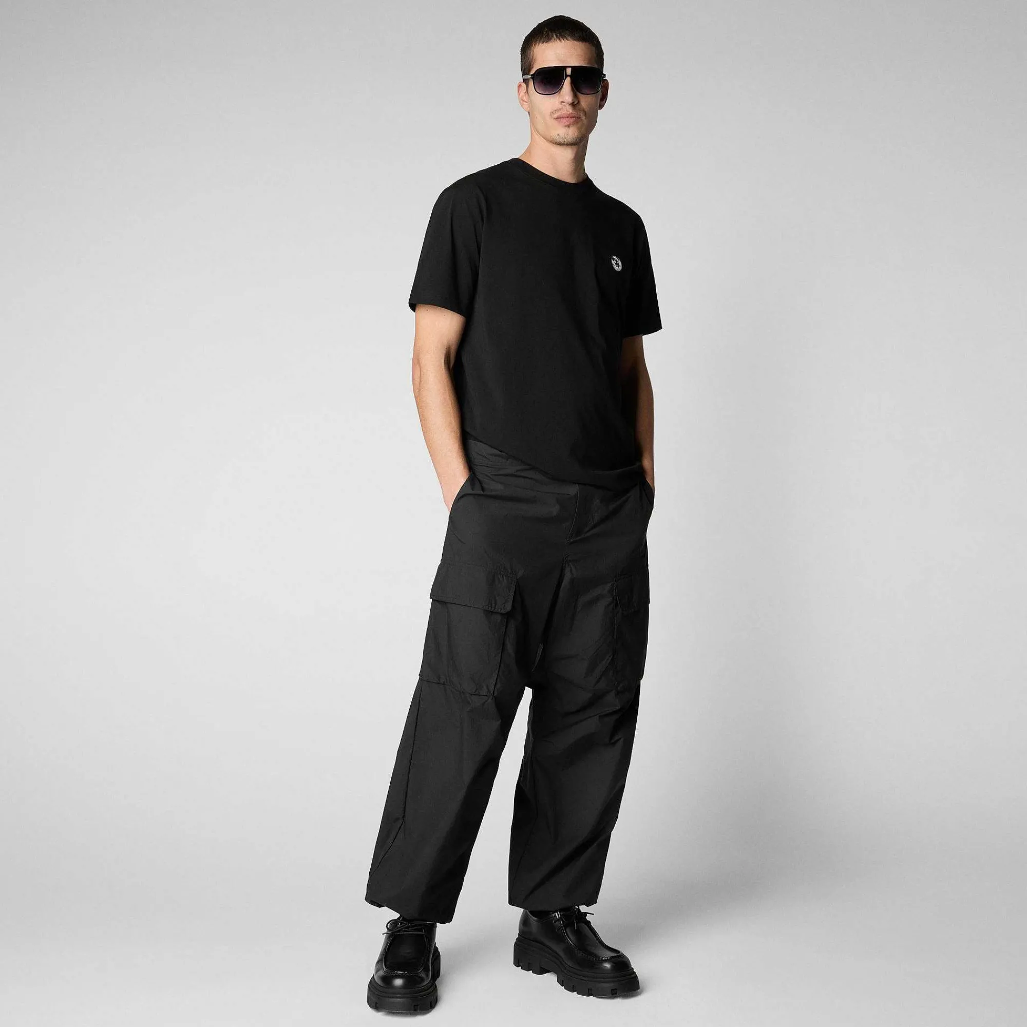 Magliette & Felpe^Save The Duck T-Shirt Uomo Caius Nero