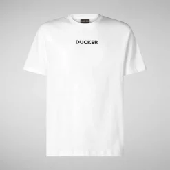 Magliette & Felpe^Save The Duck T-Shirt Uomo Nalo Bianco