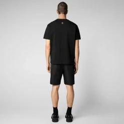 Magliette & Felpe^Save The Duck T-Shirt Uomo Nalo Nero