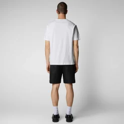 Magliette & Felpe^Save The Duck T-Shirt Uomo Sabik Bianco